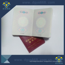 Security Passport with Watermark and UV Paper Printing in China